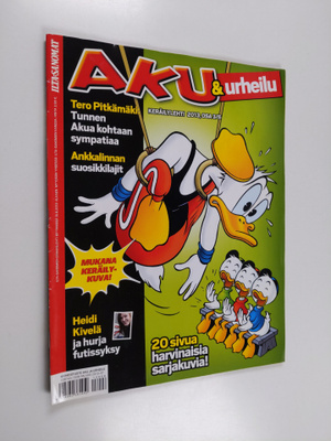Aku & urheilu : Keräilylehti 2013, osa 3/6