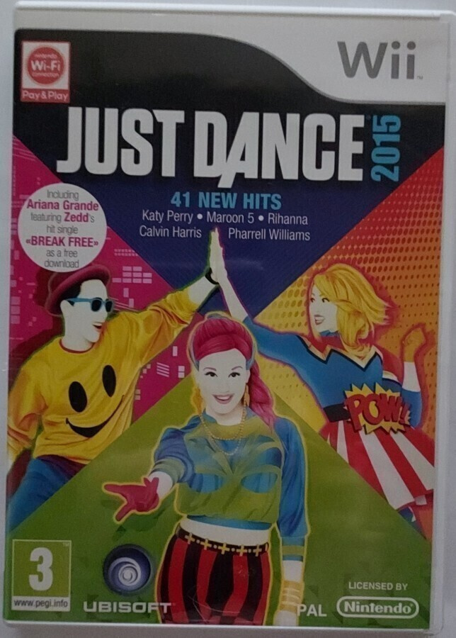 * Just Dance 2015 Wii / Wii U PAL MIB Lue Kuvaus