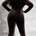 Samettinen jump/catsuit kokoasu XXL tumma ALE -12€! - pikkukuva 3