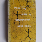 Paul Radin : Primitive man as philosopher - pikkukuva 1