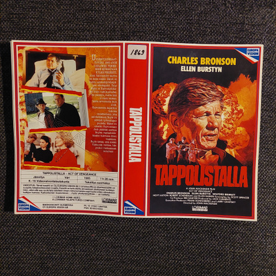 Tappolistalla Vhs kansipaperi