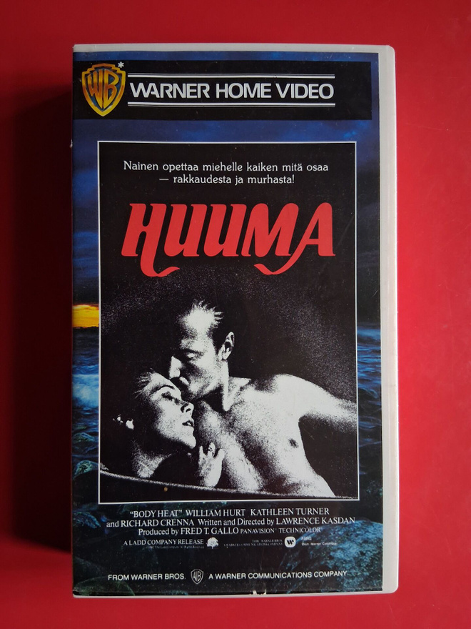 Huuma - The body heat (1982) VHS