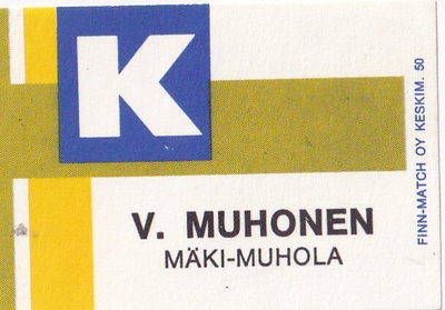 Mäki - Muhola, V. Muhonen.  s39