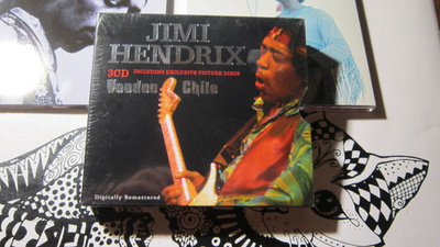 3CD BOX 2001 UK Jimi Hendrix Voodoo Chile