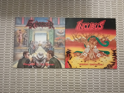 Exhorder + Incubus LP:t