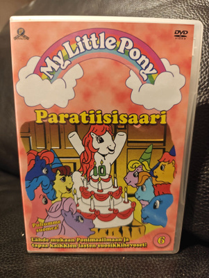 My Little Pony - Paratiisisaari (1992) DVD Suomijulkaisu on