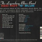 The Legendary Blues Band: Red Hot 'N' Blue (Rounder 1994) - pikkukuva 2