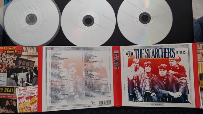 CD The Searchers: Collected (3 cd, 81 tracks)
