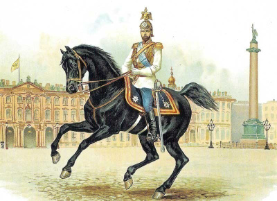 Nikolai II hevosella #3010/65.