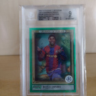 Ronaldinho green refractor, legends, BGS 9, FC Barcelona - pikkukuva 1