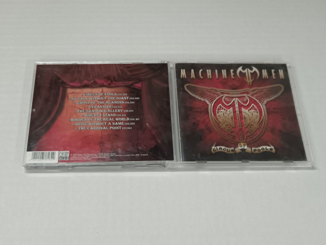 Machine Men - Circus Of Fools CD