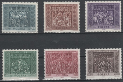 (S0170) POLAND, 1960 (Carvings by Veit Stoss). MLH*