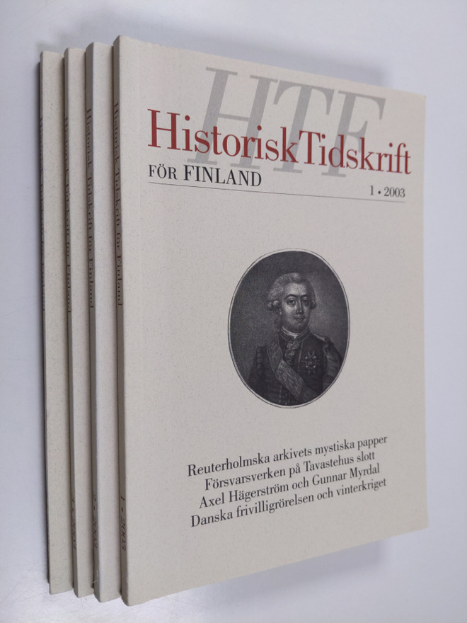 Historisk tidskrift för Finland 2003 (1-4)