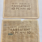 2 seteliä Viro Eesti 10 p 1919 - pikkukuva 2