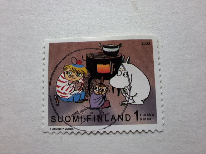 MUUMI Postimerkki 1 Luokka 2003