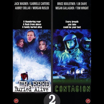 Trapped :  Buried Alive  +  Contagion  -  DVD