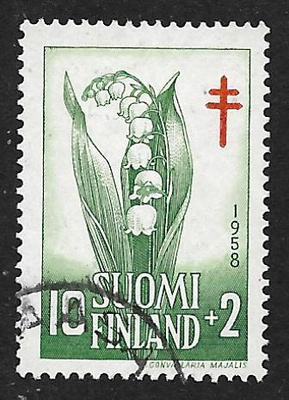 Tuberkuloosi 10+2mk 1958 (LAPE 493) O