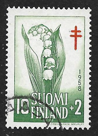 Tuberkuloosi 10+2mk 1958 (LAPE 493) O