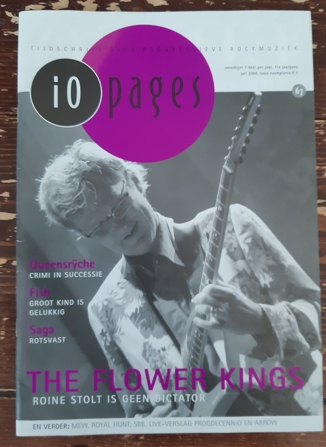 iO pages hollanninkielinen progelehti juli 2006