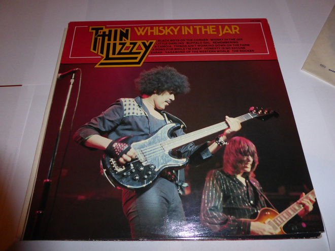 THIN LIZZY - Whisky In The Jar LP - Contour UK 1986