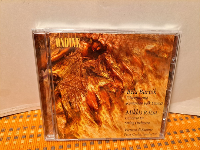 Bartok Bela:/Miklos Rozsa-Virtuosi di Kuhmo&Peter Csaba CD