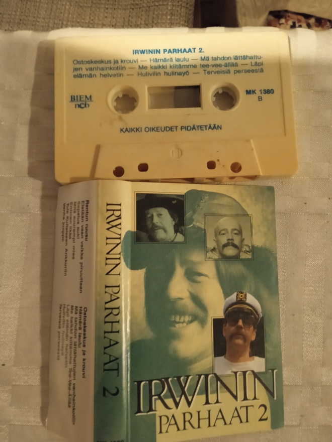 C-KASETTI: IRWIN GOODMAN : IRWININ PARHAAT 2