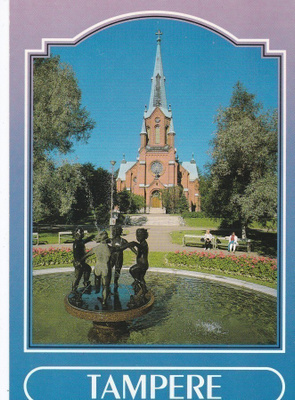 KIRKKOKORTTI - TAMPERE - ALEKSANTERIN KIRKKO - 6