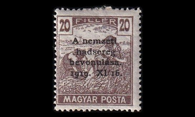 Unkari 289 * Horthyn armeija 20 f (1919)