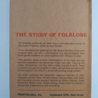 Alan Dundes : The Study of Folklore (signeerattu, tekijän... - pikkukuva 2