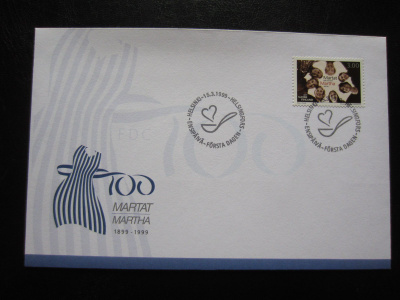 FDC 1999 Martta-liike 100 vuotta
