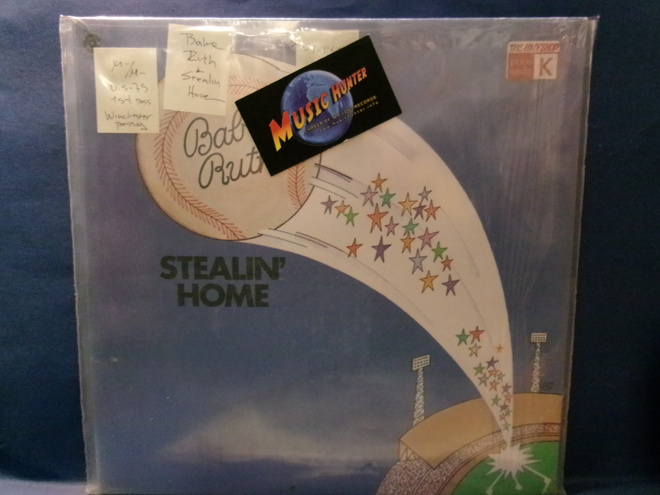 BABE RUTH - STEALIN' HOME M-/M- U.S -75 1ST PRESS LP
