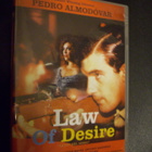 Law of Desire DVD (ohjaus Pedro Almodovar) Sis.postikulut - pikkukuva 1