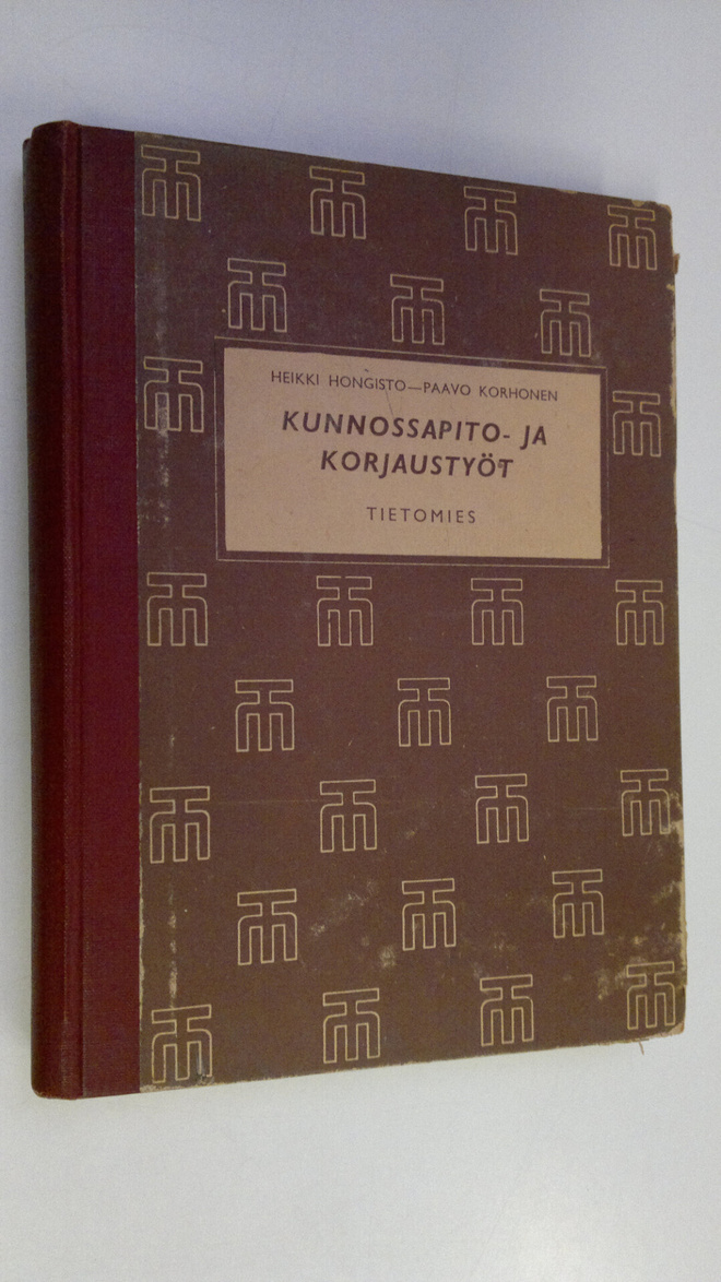 Heikki Hongisto : Kunnossapito- ja korjaustyöt