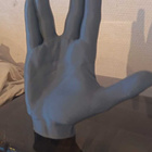 Vulcan salute -käsipatsas, Star Trek, 1:1, tummansininen - pikkukuva 2