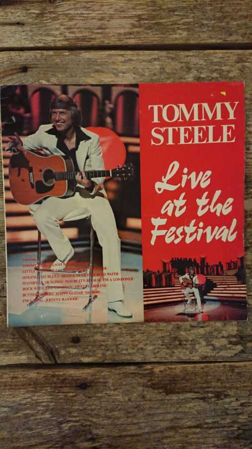 Tommy Steele - Live At The Festival LP