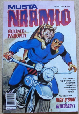 Mustanaamio 23 / 1989 , lukematon