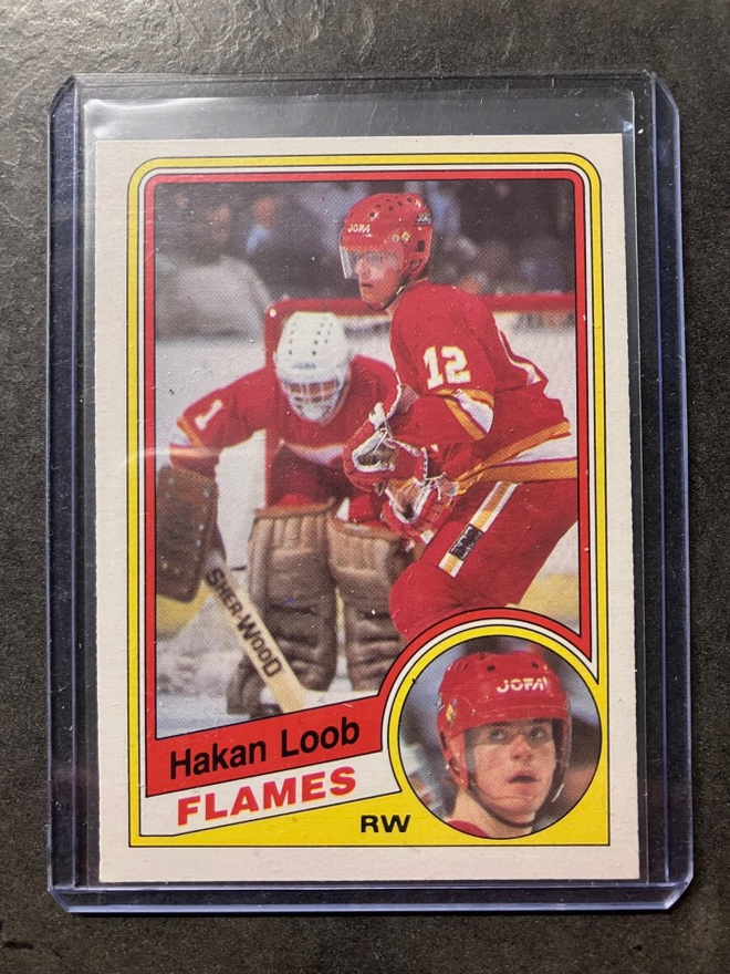 1984-85 O-Pee-Chee Hakan Loob #229 Rookie Card