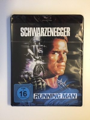 Juokse tai kuole (1987) Arnold Schwarzenegger (Blu-ray) UUSI