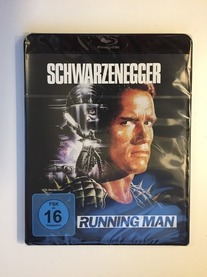 Juokse tai kuole (1987) Arnold Schwarzenegger (Blu-ray) UUSI