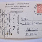 VANHA Postikortti Hamina 1956 Karhumäki - pikkukuva 2