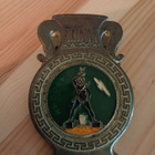 Vintage-tyylinen messinkinen paperipidike - pikkukuva 1