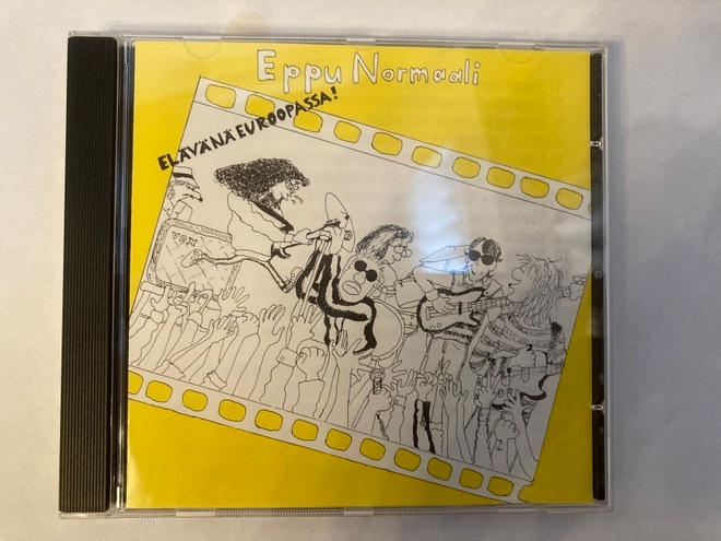Eppu Normaali Elävänä euroopassa CD-levy