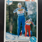 1987 Panini Ski #177 Marja-Liisa Kirvesniemi - pikkukuva 1