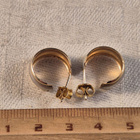 Kultaiset korvakorut, 14K, 14 mm, 7 mm, 2,05 g - pikkukuva 3