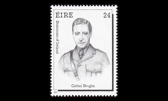 Irlanti 634 ** Poliitikko Cathal Brugha (1987)