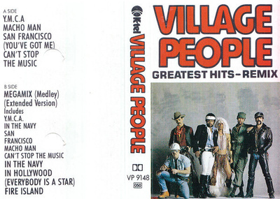 VILLAGE PEOPLE: Greatest hits - remix (kas.), mm. Y.M.C.A