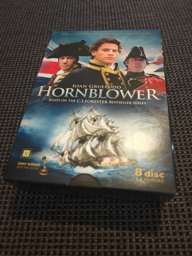 Hornblower tv-sarja 8DVD boksi