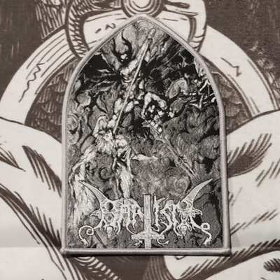 Baptism - The Beherial Midnight patch, harmaa