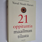 Yuval Noah Harari : 21 oppituntia maailman tilasta - pikkukuva 1