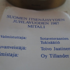 Mitali Suomen Itsenäisyyden Juhlavuoden , 1987 - pikkukuva 3